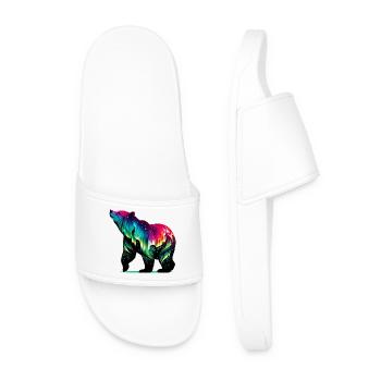 Bear - Men’s Pool Sliders - white - Front