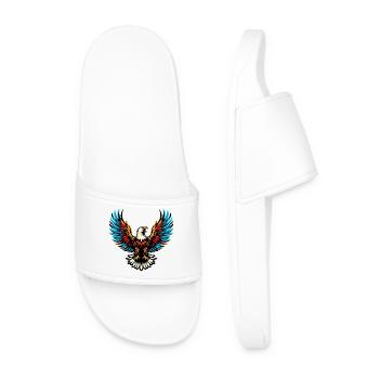 Eagle - Men’s Pool Sliders - white - Front