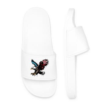 Eagle - Men’s Pool Sliders - white - Front