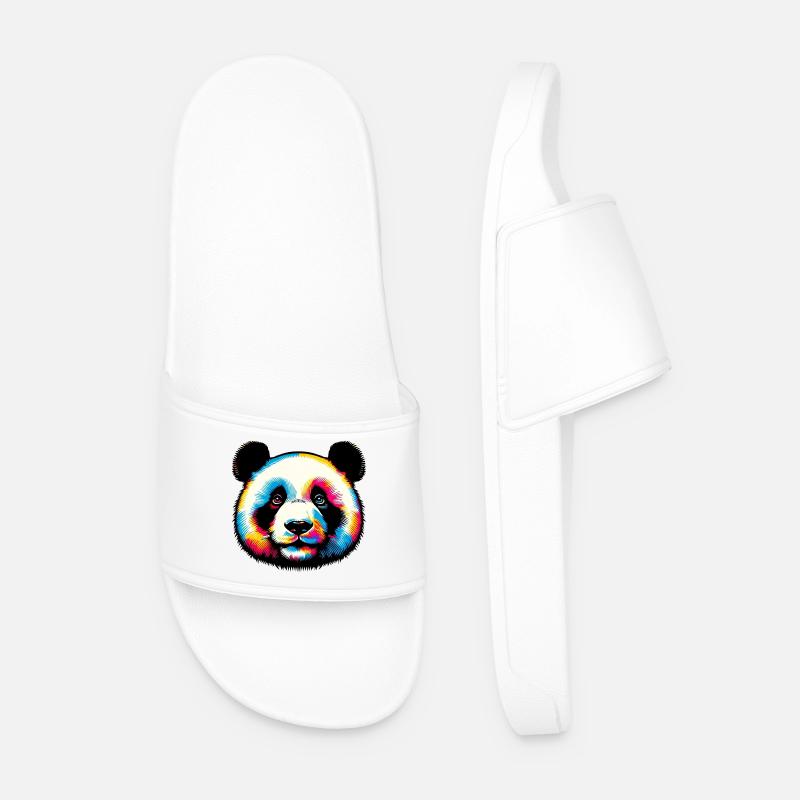 Panda - Men’s Pool Sliders - white