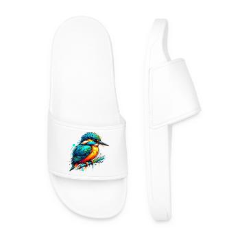 Martin-pêcheur - Claquettes Homme - blanc - Devant