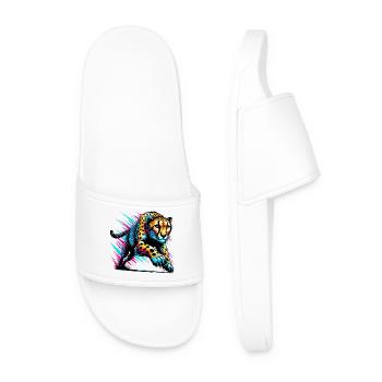 Guépard - Claquettes Homme - blanc - Devant