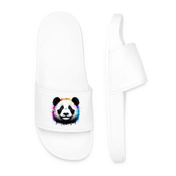 Panda - Men’s Pool Sliders - white - Front