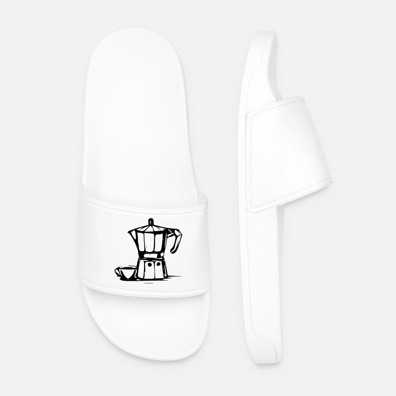 Bialetti - Men’s Pool Sliders - white