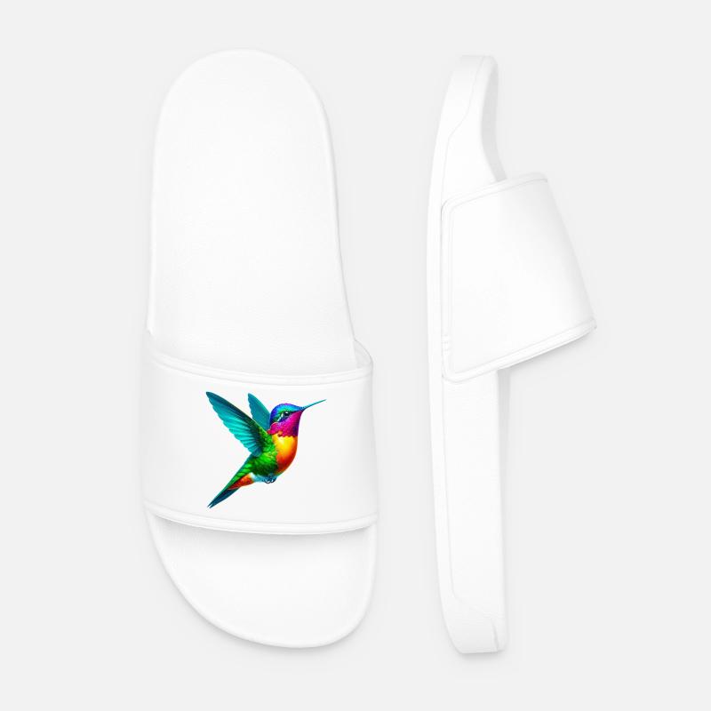 Kolibri - Männer Badelatschen - Weiß