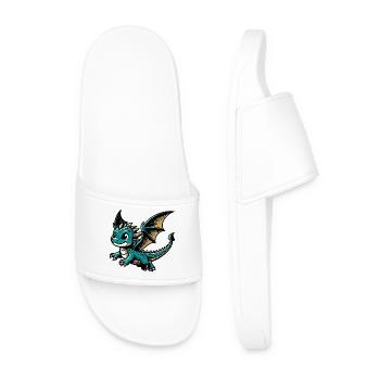 Dragon - Claquettes Homme - blanc - Devant