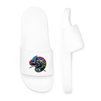Chameleon - Men’s Pool Sliders - white - Front