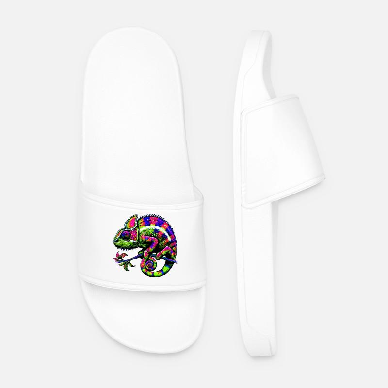 Chameleon - Men’s Pool Sliders - white