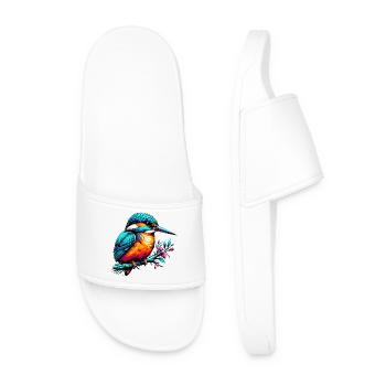 Kingfisher - Men’s Pool Sliders - white - Front