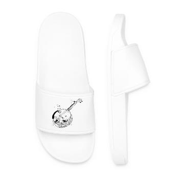 Banjo - Men’s Pool Sliders - white - Front