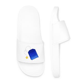 Vincent van Gogh’s Tea - Men’s Pool Sliders - white - Front