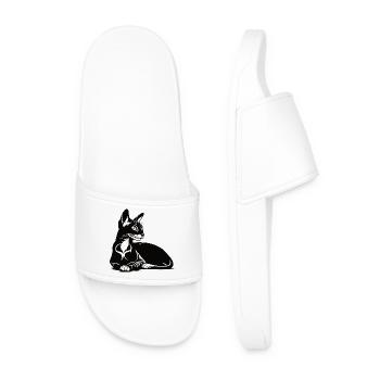 Oriental Shorthair – Élégant et charismatique - Claquettes Homme - blanc - Devant