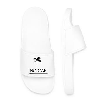 No Cap Design - Männer Badelatschen - Weiß - Vorne