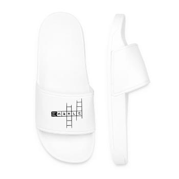 Water transport - mill - Men’s Pool Sliders - white - Front