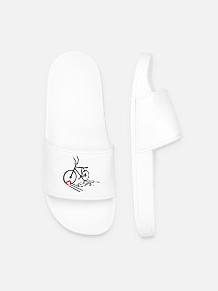 Cycling, Cycleball, Indoor Cycling, Evolution - Men’s Pool Sliders - white