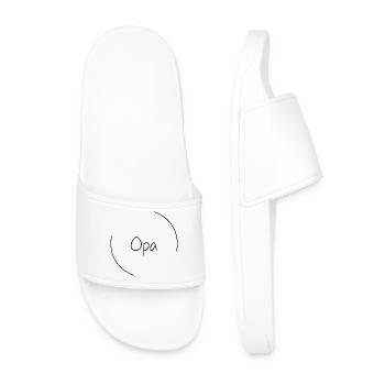 Grandfather - Men’s Pool Sliders - white - Front