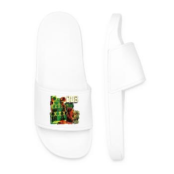 Dub Reggae Soundsystem Session - Claquettes Homme - blanc - Devant