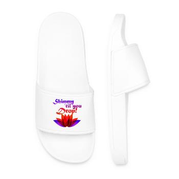Glisse jusqu’à tomber T-shirt de danse du lotus - Claquettes Homme - blanc - Devant