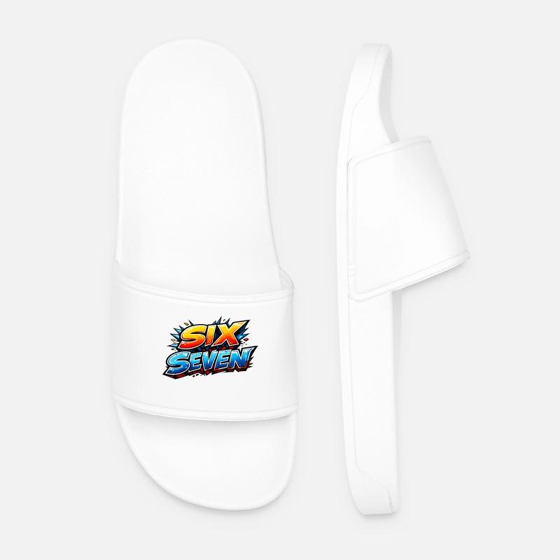 67 sixseven - Men’s Pool Sliders - white