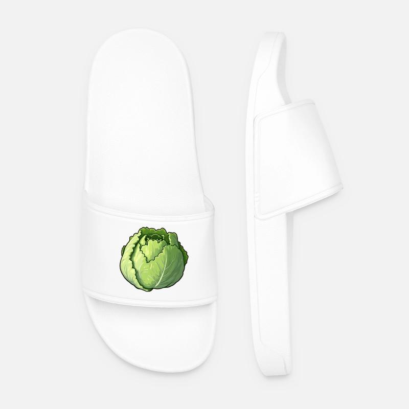 salad - Men’s Pool Sliders - white