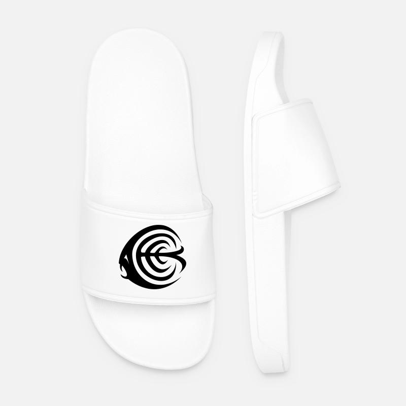 Kugelfisch - Männer Badelatschen - Weiß