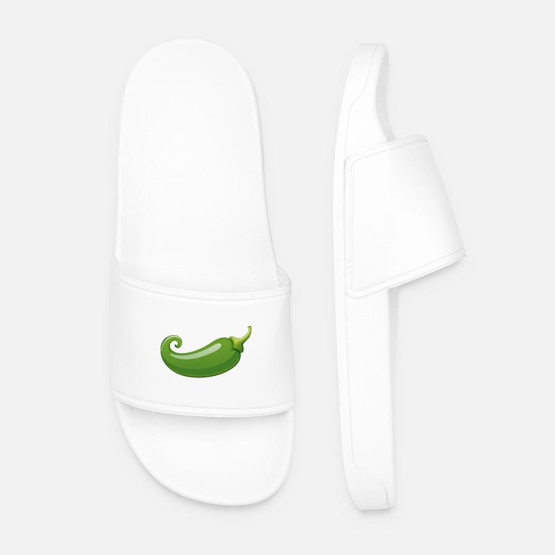 Chilli - Men’s Pool Sliders - white