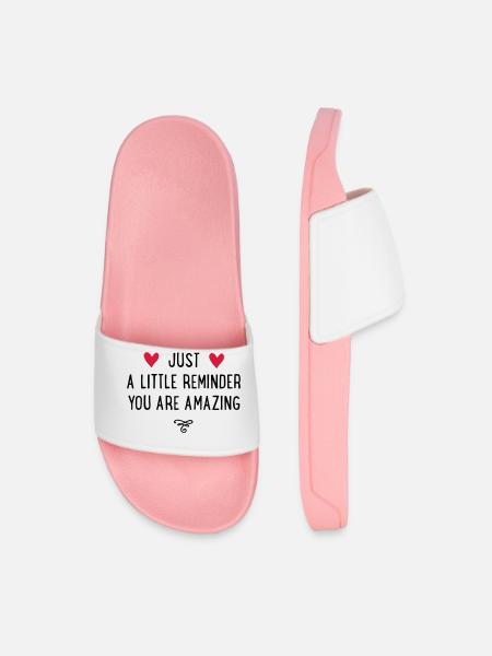 amazing - Men’s Pool Sliders - light pink