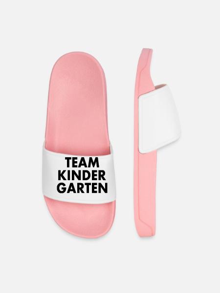 Team kindergarten - Männer Badelatschen - Hellrosa