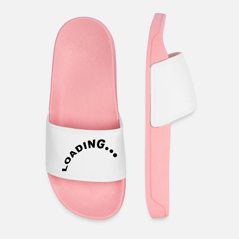 Loading Design - Men’s Pool Sliders - light pink