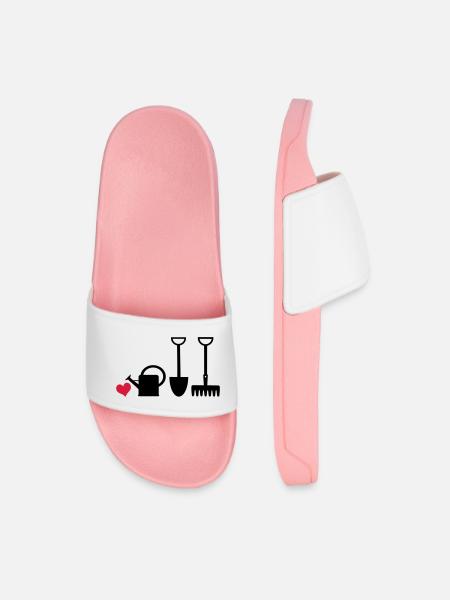 Gärtnerherz2 - Men’s Pool Sliders - light pink