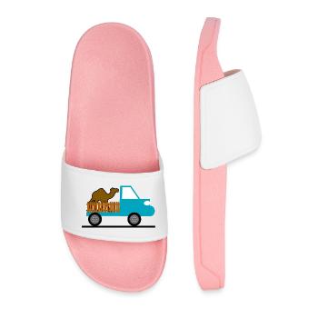 Camion - Claquettes Homme - rose clair - Devant