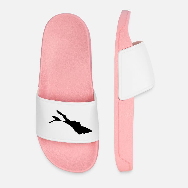 Bodensee - Männer Badelatschen - Hellrosa