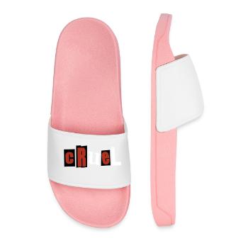 cruel - Men’s Pool Sliders - light pink - Front