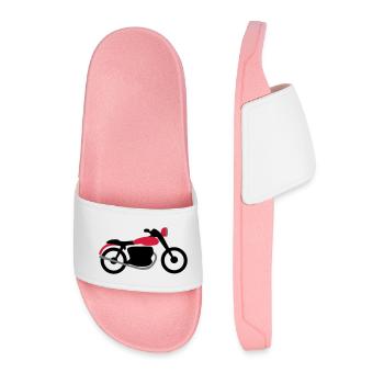 moto - Claquettes Homme - rose clair - Devant