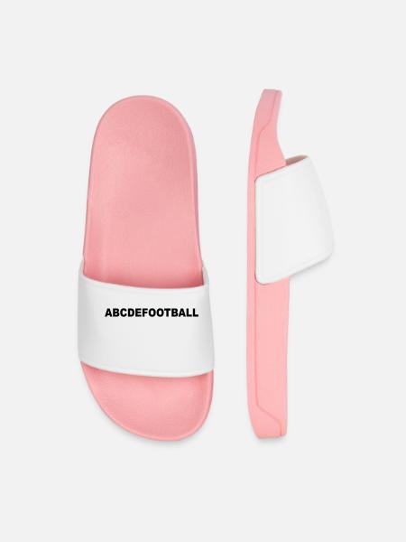 football - Men’s Pool Sliders - light pink