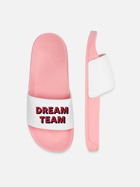DREAMTEAM - Men’s Pool Sliders - light pink