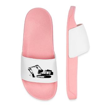 Excavator - Men’s Pool Sliders - light pink - Front