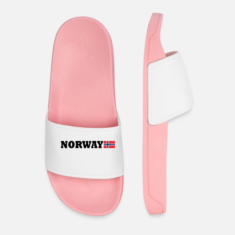 Norway - Men’s Pool Sliders - light pink