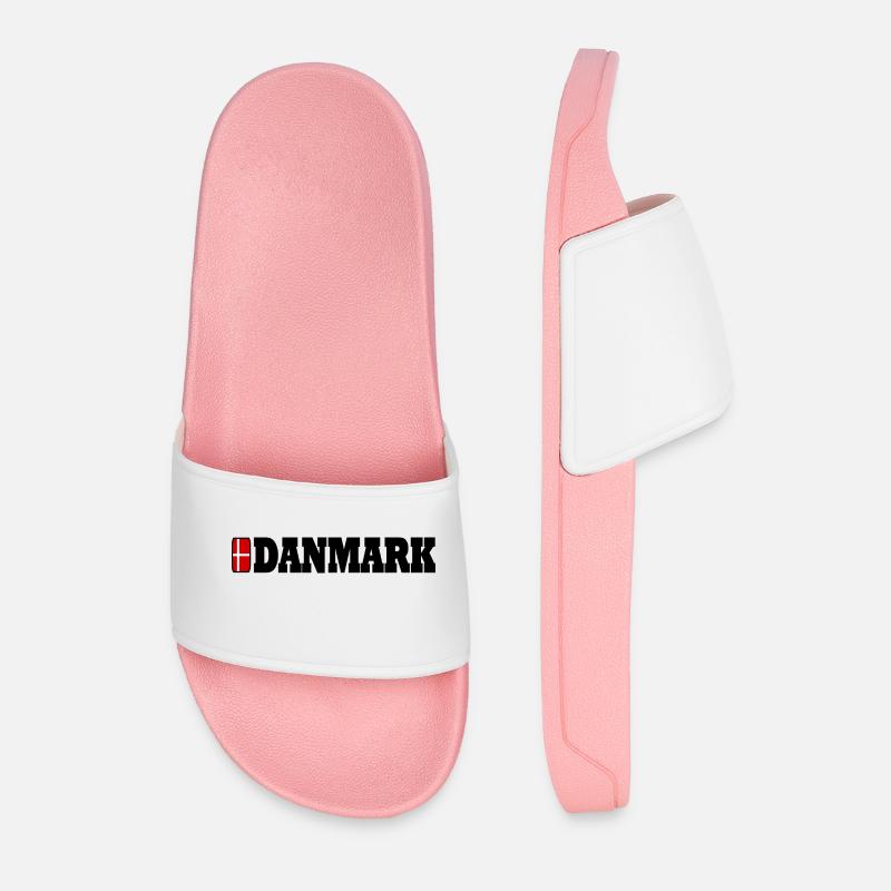 Dänemark - Männer Badelatschen - Hellrosa