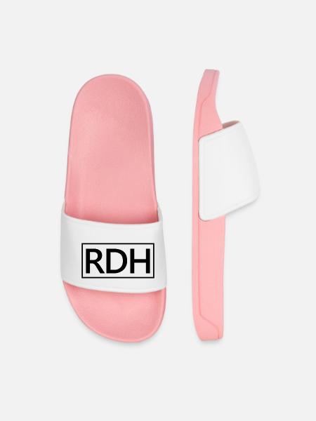 RDH stolt registreret tandhygiejnegave - Badesandaler til mænd - petal pink