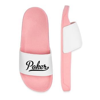 poker - Claquettes Homme - rose clair - Devant