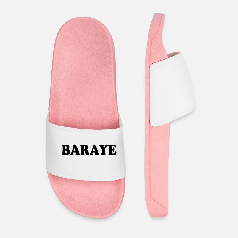 baraye - Männer Badelatschen - Hellrosa