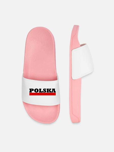 Pologne - Polska - Pologne - Pologne flag - Claquettes Homme - rose clair