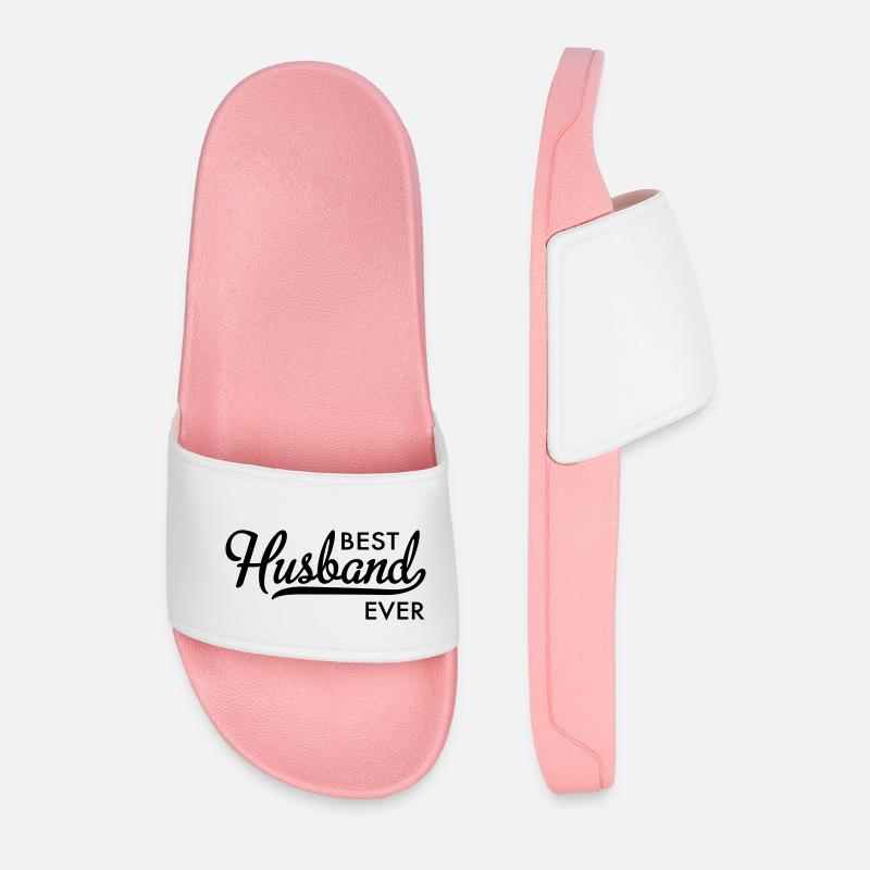 Ehemann - Männer Badelatschen - Hellrosa