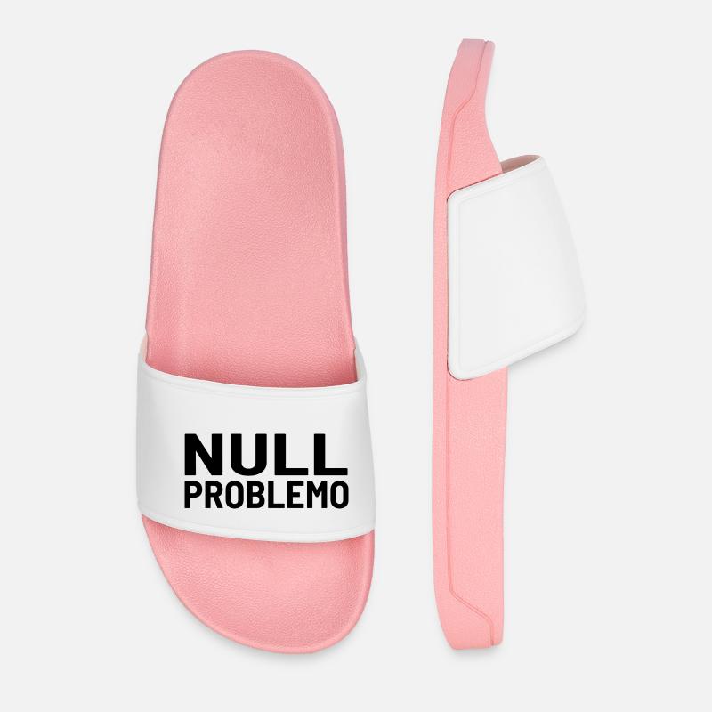 Zero problem, no problem - Men’s Pool Sliders - light pink