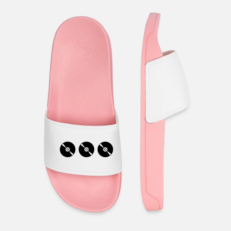 Discs - Men’s Pool Sliders - light pink