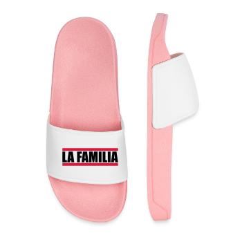 Bar La Familia - Claquettes Homme - rose clair - Devant