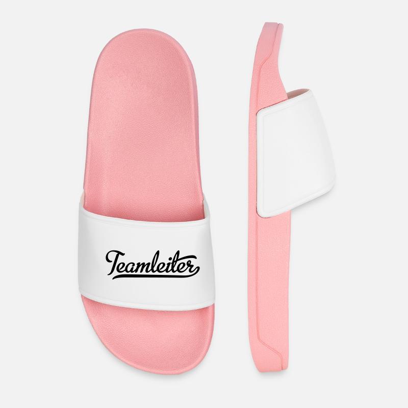 Chef d’équipe - Claquettes Homme - rose clair