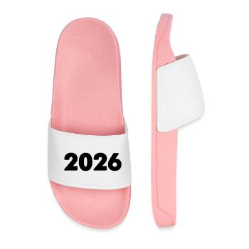 2026 - Claquettes Homme - rose clair - Devant