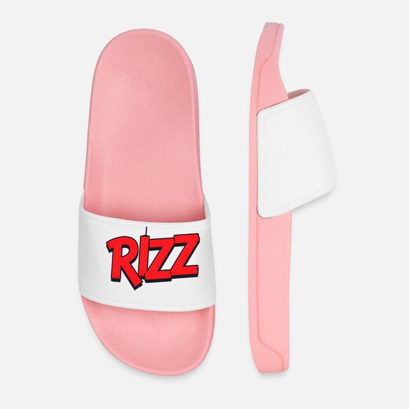 rizz - Männer Badelatschen - Hellrosa
